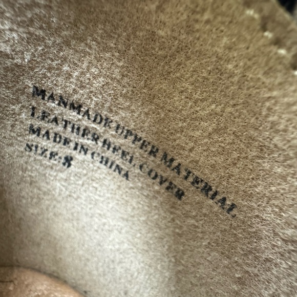 Restricted blue Velvet Ankle Booties lace up bow back 8 casual fall winter - Picture 10 of 10